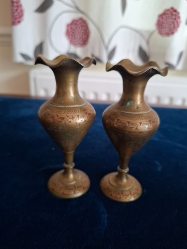 Gnc pair vintage brass - pair,