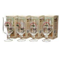 Birra Moretti Genuine NEW Design PINT Glasses Official set of 4 collectables