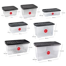 Strata Curve Clear Plastic