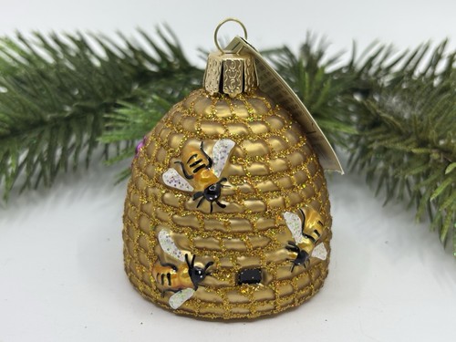 Owc bee skep beehive christmas - owc,