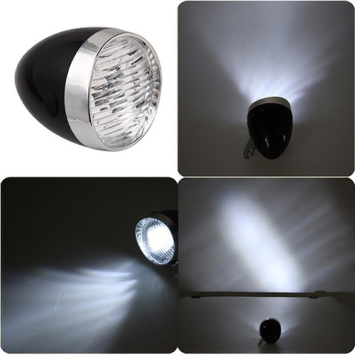 Retro bicycle bike led front - bike, 3