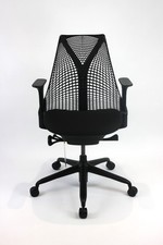 UK Delivery | Herman Miller Sayl Chairs | Black