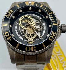 Invicta Pro Diver Pirate Skull
