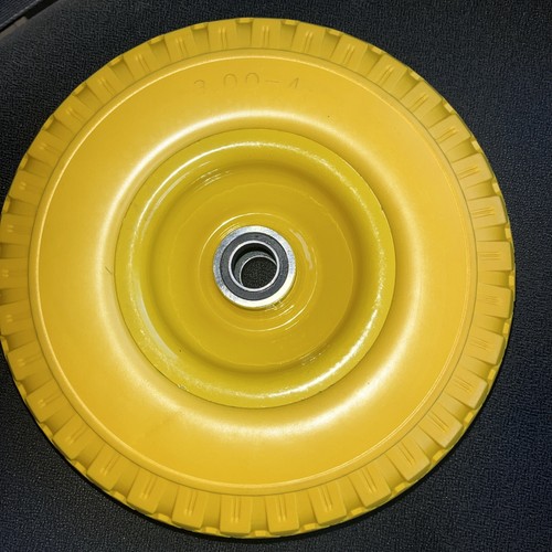 Wheel solid pu - 3.00-4, &