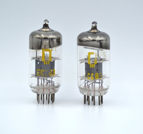 New 2pcs ecc83 matched pair - new,