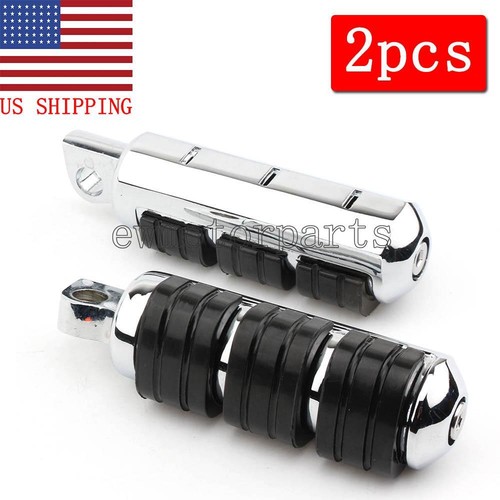Chrome foot pegs - foot,