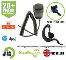 SPEAKER MIC & G-SHAPE EARPIECE