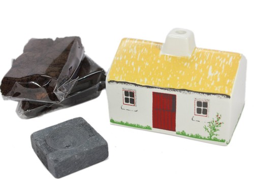 Irish turf incense - incense, ceramic