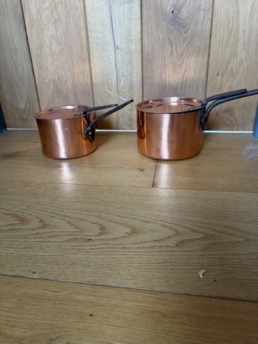 Antique copper piece - antique, 2-piece