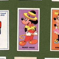 Barratt Mickey's Sweet Cigarettes Walt Disney 2nd Series 1957 Mickey Mouse VG-Ex