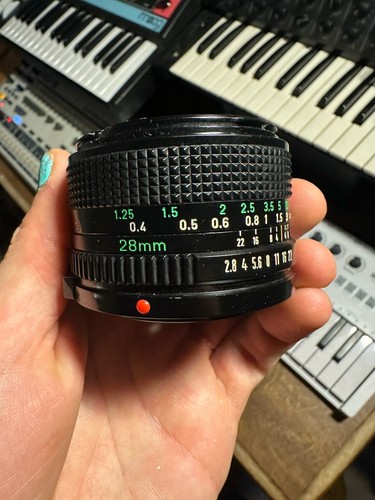 Vintage canon 28mm 8 - canon, f2.8