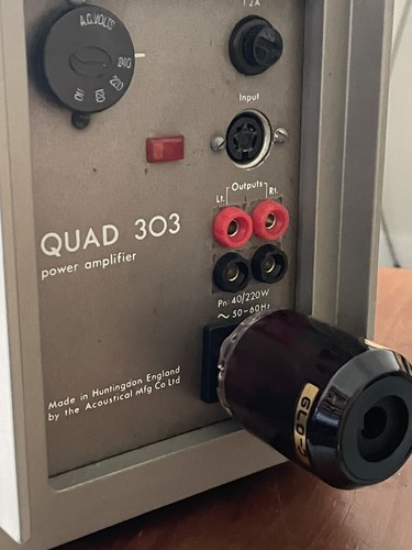 Quad 303 power - amplifier, iec