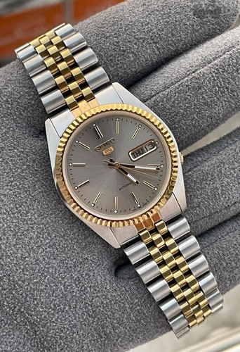 Rare fluted bezel - seiko, two