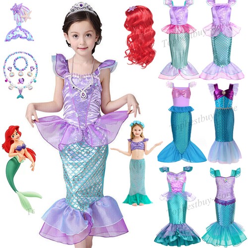 Girls mermaid ariel princess - mermaid,