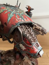 Chaos Warhound Titan - Warhammer 40K Horus heresy 30K - Painted, LEDs and based.