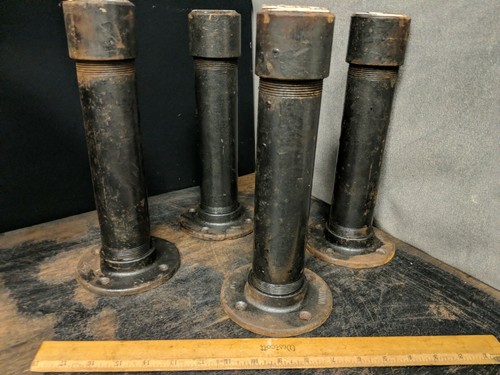 Used gas line metal iron - 4x,