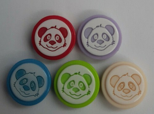 Baby buttons panda 14mm - buttons,