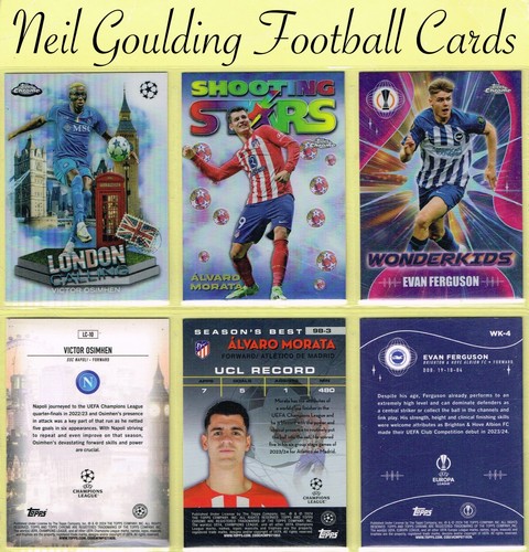 Topps chrome uefa club - chrome,