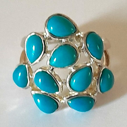 Qvc sterling silver turquoise - sterling,