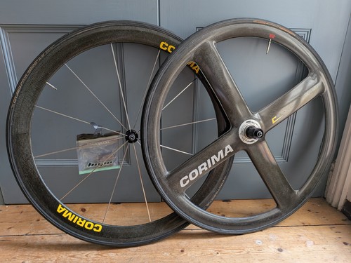 Pair corima carbon tubular - carbon,