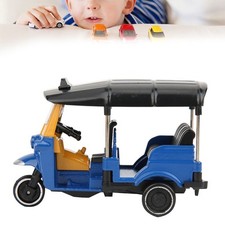 Alloy Tricycle Car Model Children Vehicles Toy With Sliding Function Blue New