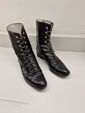 Bally black boots size 35
