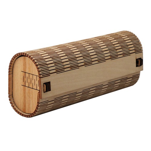 Glasses case wooden - case,