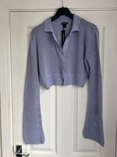 Boohoo Lilac Knitted Cropped