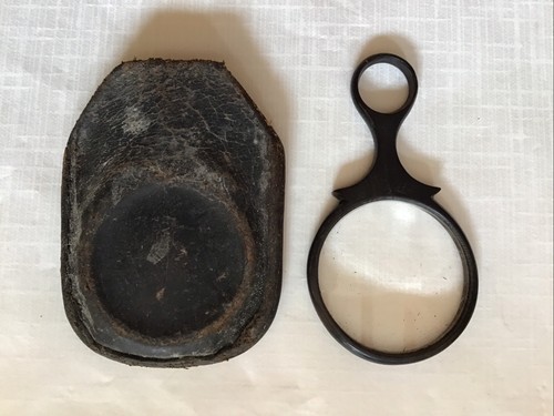 Antique bakelite magnifying - antique,