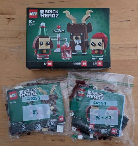 Lego 40353 brickheadz - brickheadz, reindeer