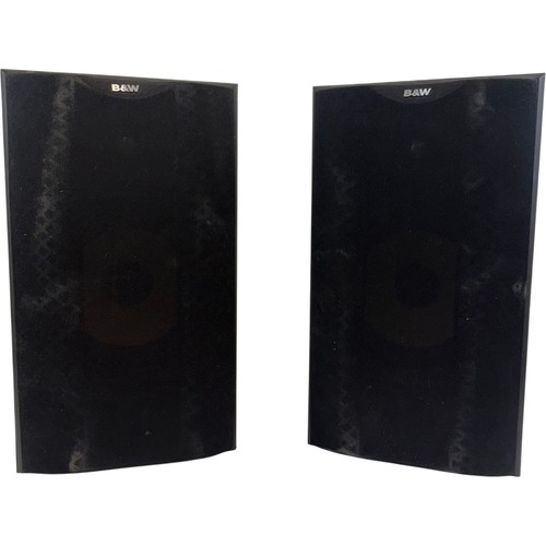 Dm601 bookshelf speakers - b&w,