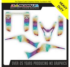 QUADZILLA RAM R100 QUAD GRAPHICS KIT DECALS STICKERS CUSTOM NAME NUMBER