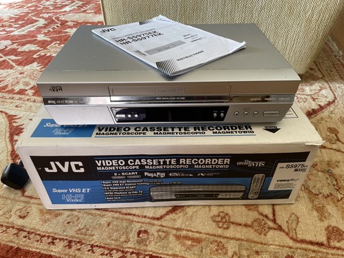 Jvc s5975ek vhs vcr - s-vhs,