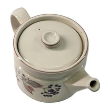 Roseberry Wedgwood Teapot Modern Floral Berries Oven to Tableware Ceramic