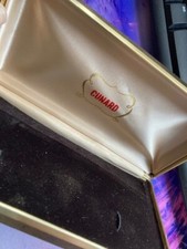 VINTAGE CUNARD QE2 EMPTY PEN PRESENTATION CASE  BOX