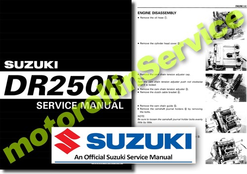 Suzuki dr250r djebel workshop - dr250r,