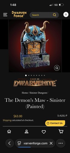 Dwarven forge demons maw - dwarven,