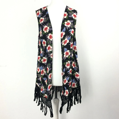 Zara vest waistcoat kimono - waistcoat,