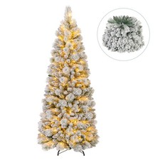 6FT Pre-Lit Artificial