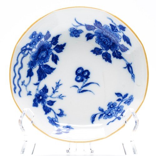 Chinese porcelain saucer blue - chinese,
