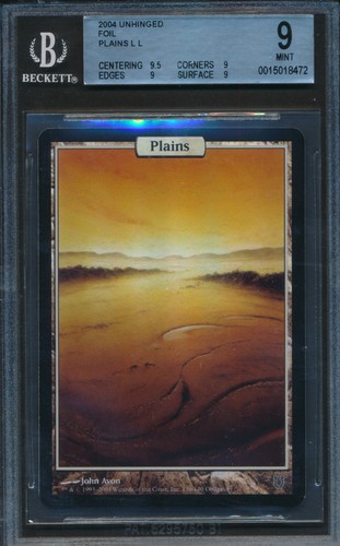 Unhinged plains bgs graded - unhinged,