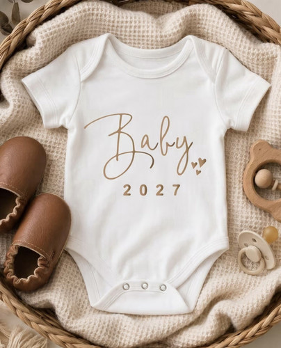 White newborn short sleeve - white,