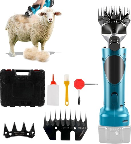 Cordless sheep shears with - shears,