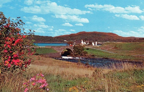 Poolewe village close to - :,