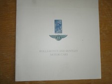   Rolls Royce Sales brochure