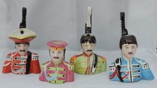 Lorna Bailey The Beatles Heads Character Jugs x 4