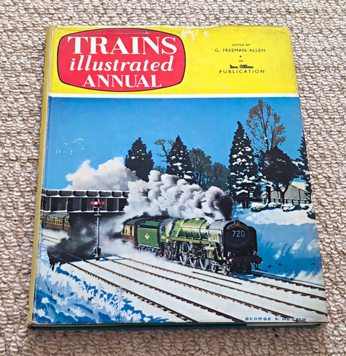 Trains illustrated annual book - illustrated,