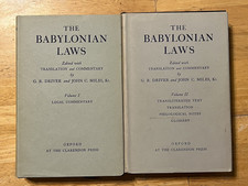 The Babylonian Laws 2 Volume
