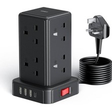 Tower Extension Lead 2m with 8