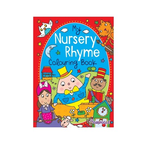 Nursery rhymes colouring - colouring, book